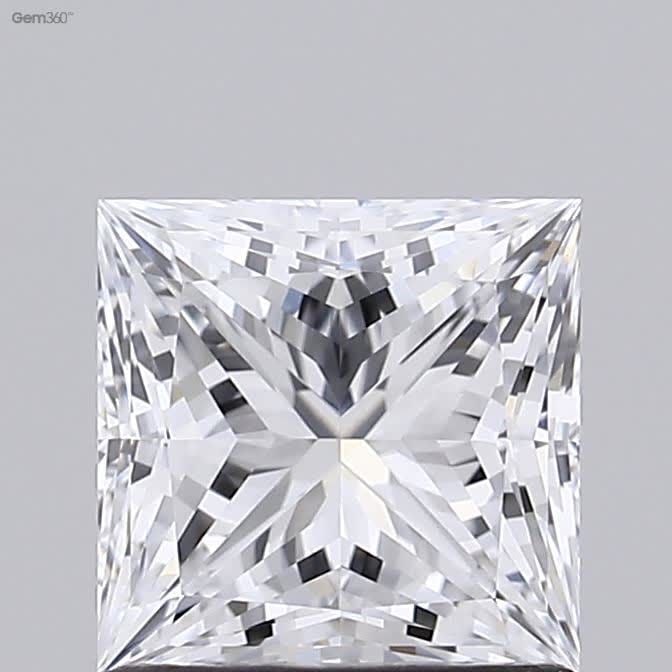 Loose Lab Diamond GIA Princess 1.22ct D VVS2: Loose Lab Diamond GIA Princess 1.22ct D VVS2 This 1.22ct Loose Lab Diamond has a D color and VVS2 clarity, with VG Polish and Symmetry, certified by GIA. Item Specifics: Source: This Is A Real Diamond
