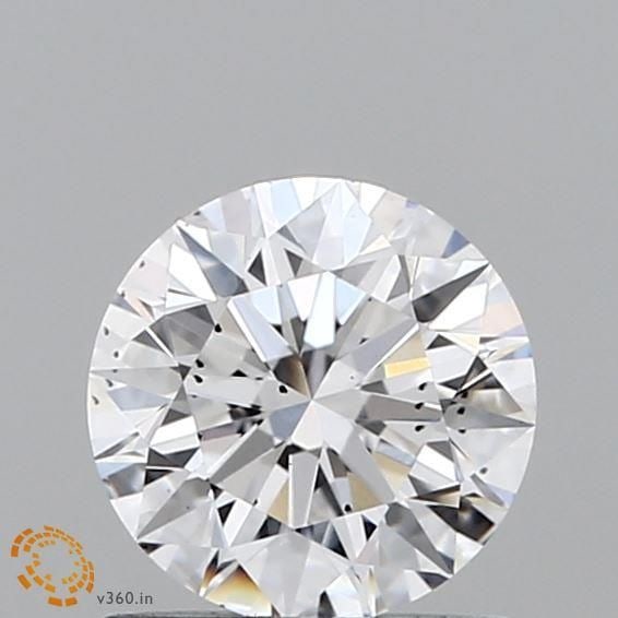 Ideal Loose Lab Diamond IGI Round 1.02ct D SI1: Ideal Loose Lab Diamond IGI Round 1.02ct D SI1 Ideal Loose Lab Diamond IGI Round, 1.02ct, Color D, SI1 clarity, excellent polish and symmetry, with measurements of 6.42L x 6.46W x 3.99H, certified by
