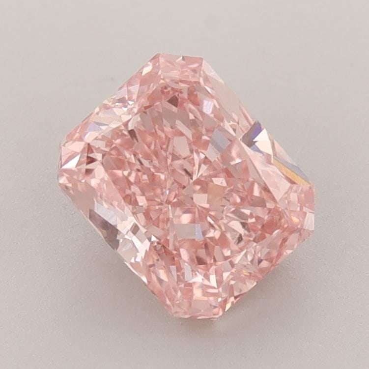 Loose Lab Diamond IGI Radiant 1.51ct Fancy Vivid Pink VS1: Loose Lab Diamond IGI Radiant 1.51ct Fancy Vivid Pink VS1 This Loose Lab Diamond is a 1.51ct radiant cut with a fancy vivid pink color and VS1 clarity, certified by IGI, showcasing excellent polish an