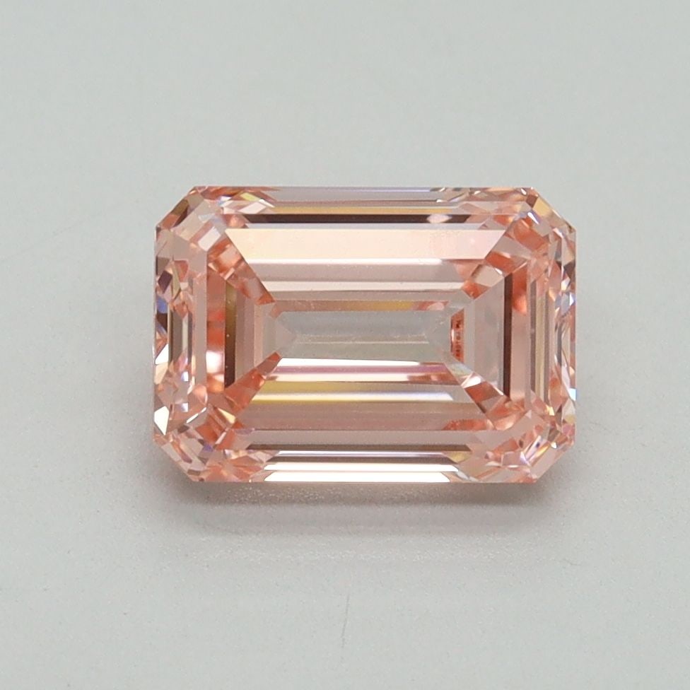Loose Lab Diamond IGI Emerald 1.76ct Fancy Vivid Pink VVS2: Loose Lab Diamond IGI Emerald 1.76ct Fancy Vivid Pink VVS2 Loose Lab Diamond IGI Certified, 1.76ct Fancy Vivid Pink, VVS2 clarity, measurements 8.05L x 5.62W x 3.71H, excellent polish and symmetry. It