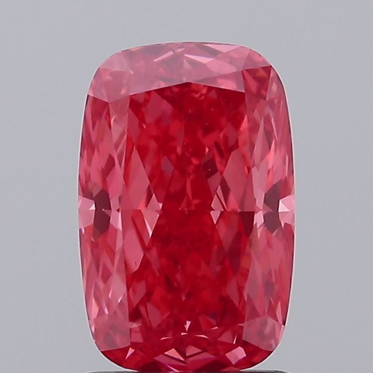 Loose Lab Diamond - IGI Cushion Modified 1.62ct Fancy Vivid Pink VS2: Loose Lab Diamond - IGI Cushion Modified 1.62ct Fancy Vivid Pink VS2 Loose lab diamond weighing 1.62ct in a cushion modified cut, fancy vivid pink color, VS2 clarity, with excellent polish and symmetr