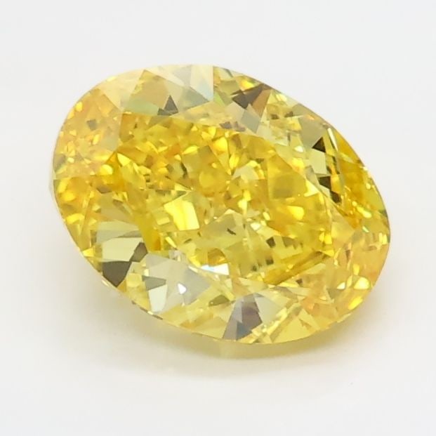 Loose Lab Diamond Oval 1.0ct Yellow VS2: Loose Lab Diamond Oval 1.0ct Yellow VS2 This 1.0ct oval loose lab diamond has a yellow color and VS2 clarity, with measurements of 6.97L x 5.14W x 3.51H, but does not have a certification. Item Specif