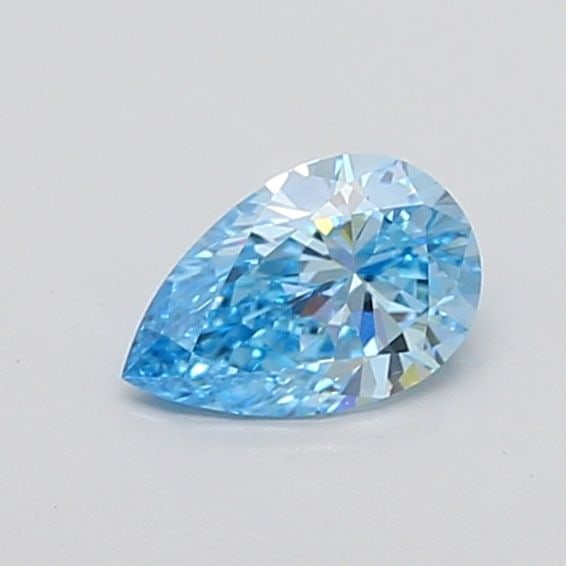 Loose Lab Diamond IGI Pear 1.01ct Fancy Vivid Blue VS1: Loose Lab Diamond IGI Pear 1.01ct Fancy Vivid Blue VS1 This 1.01ct pear-shaped loose lab diamond has a Fancy Vivid Blue color and VS1 clarity, certified by IGI, measuring 8.63L x 5.6W x 3.5H. Item Spe