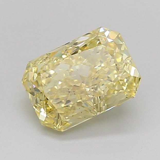 Loose Lab Diamond 1.68ct Fancy Intense Yellow VS1 - IGI Radiant: Loose Lab Diamond 1.68ct Fancy Intense Yellow VS1 - IGI Radiant Loose Lab Diamond of 1.68ct, with a Fancy Intense Yellow color and clarity VS1, certified by IGI. It measures 7.92L x 5.71W x 3.95H mm.