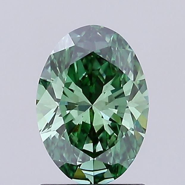 Loose Lab Diamond IGI Oval 1.05ct Fancy Vivid Green VS1: Loose Lab Diamond IGI Oval 1.05ct Fancy Vivid Green VS1 Loose Lab Diamond IGI Oval 1.05ct Fancy Vivid Green VS1, measuring 8.31L x 5.87W x 3.54H, certified by IGI. Item Specifics: Source: This Is A Re