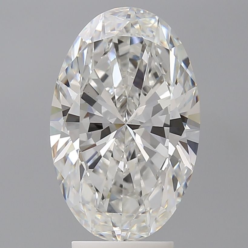 Loose Lab Diamond 4.08ct F VS1 - IGI Oval: Loose Lab Diamond 4.08ct F VS1 - IGI Oval Loose lab-grown diamond weighing 4.08ct, F color, and VS1 clarity, certified by IGI. It has excellent polish and symmetry with measurements of 13.71L x 8.72W