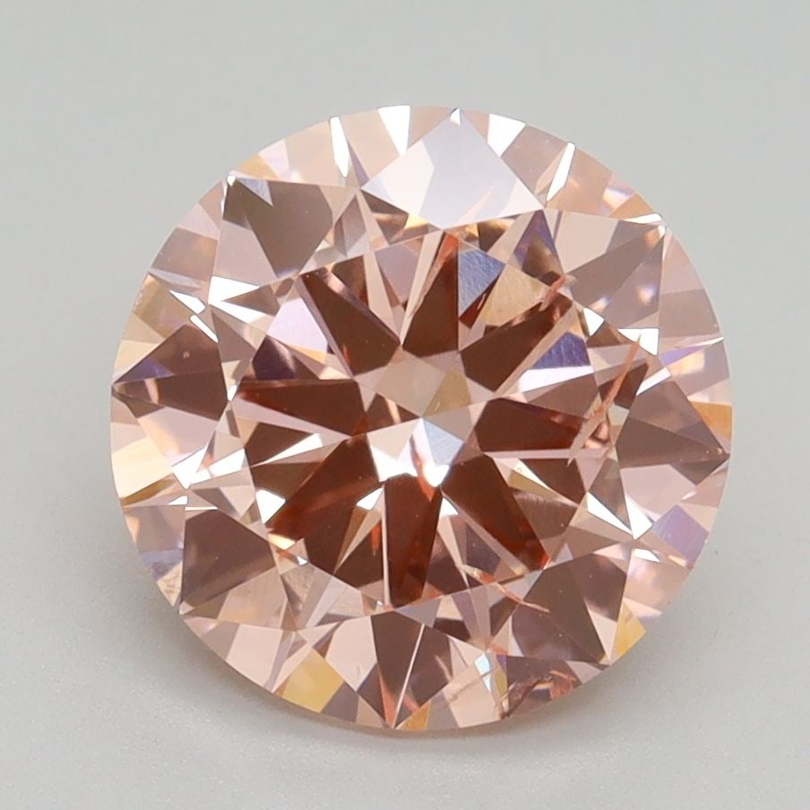 Loose Lab Diamond IGI Round 3.0ct Fancy Intense Pink SI2: Loose Lab Diamond IGI Round 3.0ct Fancy Intense Pink SI2 Loose Lab Diamond IGI Round 3.0ct, fancy intense pink color, clarity SI2, with excellent polish and symmetry. Certified by IGI, measures 9.3L x