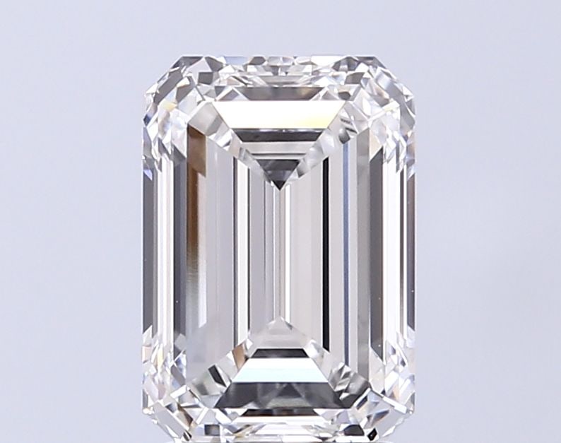 Loose Lab Diamond IGI Emerald 3.06ct F VVS1: Loose Lab Diamond IGI Emerald 3.06ct F VVS1 Loose lab-grown IGI certified diamond, weighing 3.06ct, emerald cut, F color, VVS1 clarity, with excellent polish and symmetry. Item Specifics: Source: This