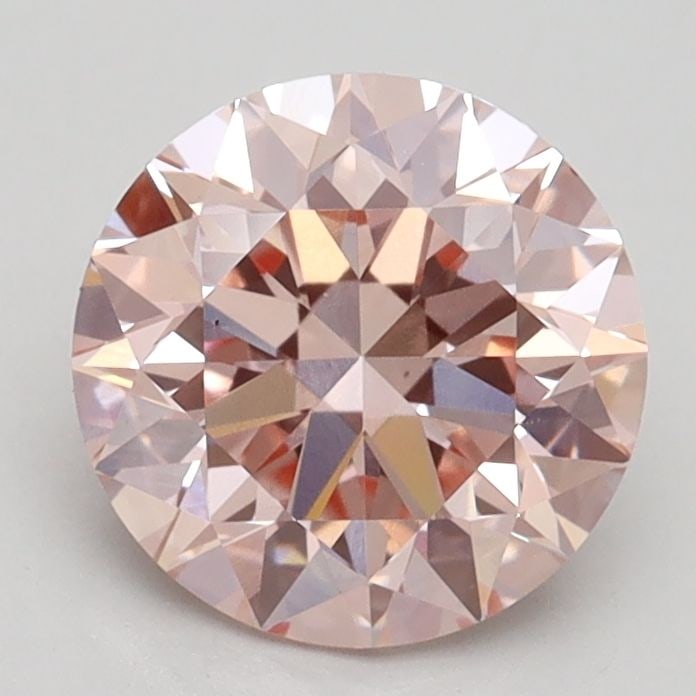 Loose Lab Diamond IGI Round 1.8ct Fancy Pink VS1: Loose Lab Diamond IGI Round 1.8ct Fancy Pink VS1 Loose Lab Diamond IGI Round 1.8ct Fancy Pink VS1, showcasing very good cut, excellent polish, and symmetry, size of 7.64L x 7.68W x 4.88H, certified by
