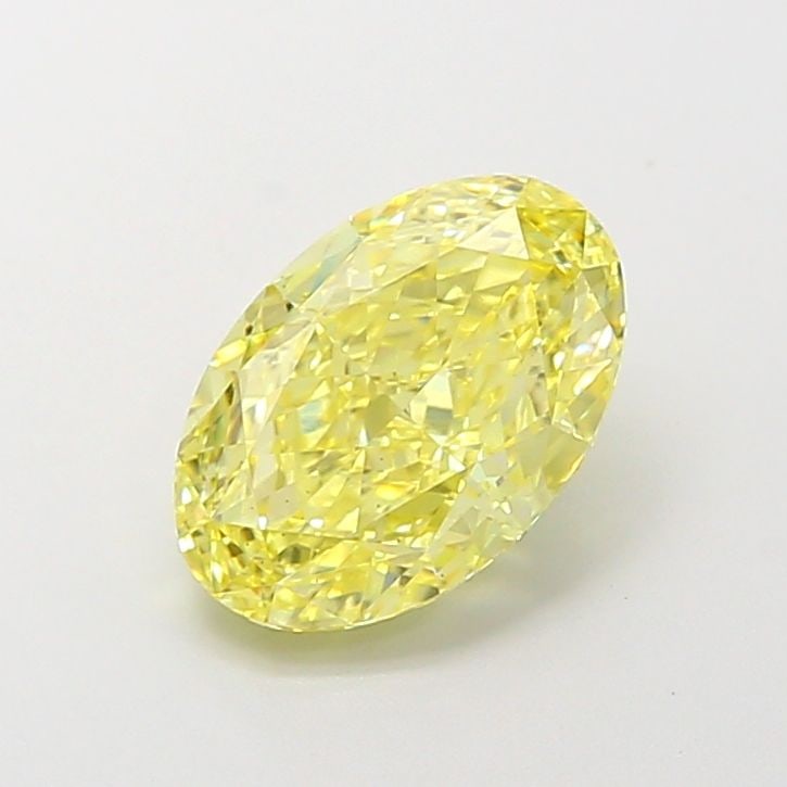 Loose Lab Diamond IGI Oval 2.55ct Fancy Intense Yellow VS2: Loose Lab Diamond IGI Oval 2.55ct Fancy Intense Yellow VS2 Loose Lab Diamond IGI Oval, 2.55ct, Fancy Intense Yellow, Clarity VS2, measuring 10.26L x 6.85W x 4.59H, Certified IGI. Item Specifics: Sourc