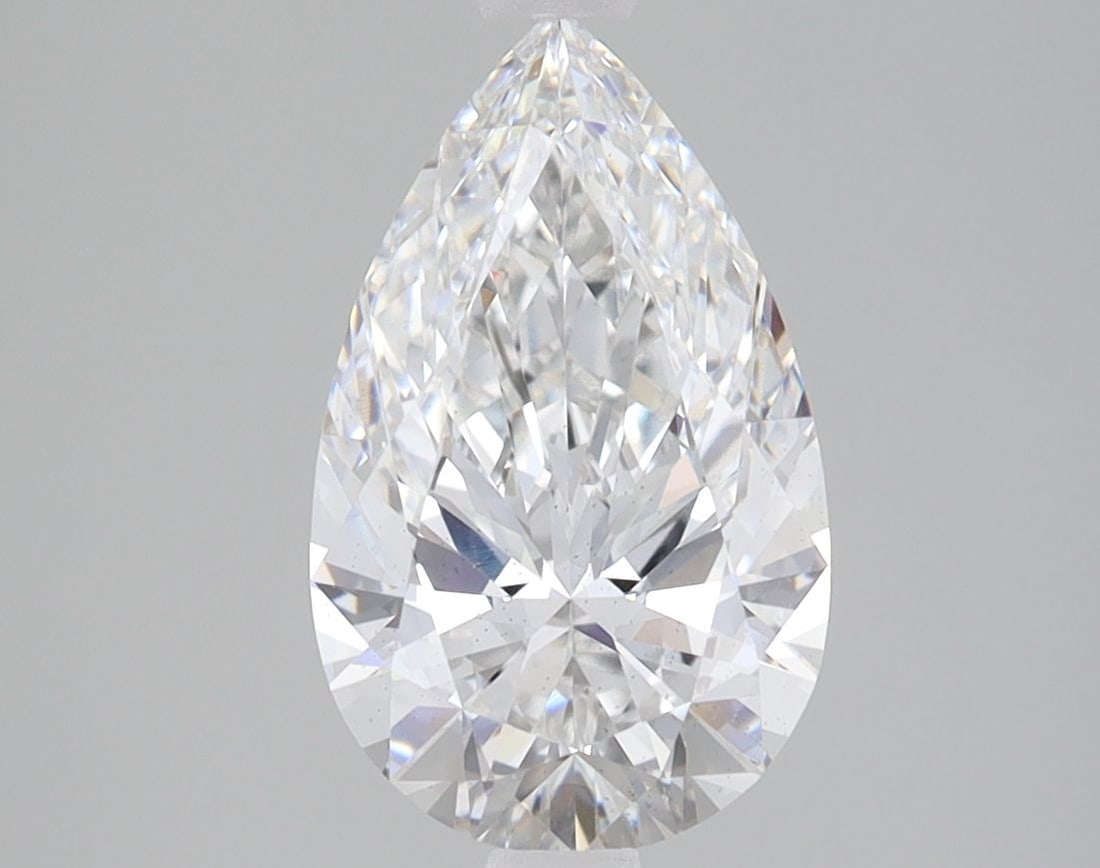 Loose Lab Diamond IGI Pear 2.08ct E VS2: Loose Lab Diamond IGI Pear 2.08ct E VS2 Loose Lab Diamond IGI Pear 2.08ct with Color E, Clarity VS2, and measurements of 11.76L X 7.18W X 4.32H, certified by IGI. Item Specifics: Source: This Is A Rea