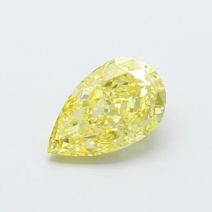 IGI Loose Lab Diamond Pear 2.53ct Fancy Intense Yellow VS2: IGI Loose Lab Diamond Pear 2.53ct Fancy Intense Yellow VS2 Loose Lab Diamond in a pear shape, 2.53ct, with Fancy Intense Yellow color and VS2 clarity, certified by IGI, having dimensions of 11.19L x 6