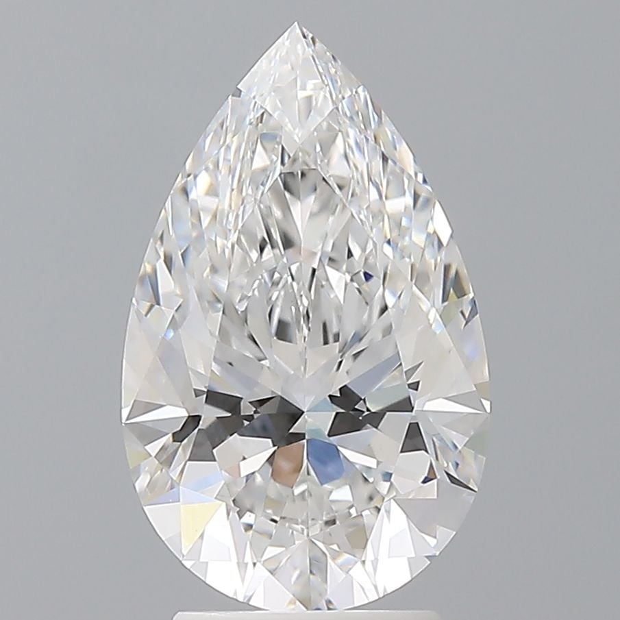 Pear 3.08ct E VVS2 - Loose Lab Diamond IGI: Pear 3.08ct E VVS2 - Loose Lab Diamond IGI This 3.08ct loose lab-grown pear diamond features color grade E and clarity VVS2, with excellent polish and symmetry, and is certified by IGI. Item Specifics
