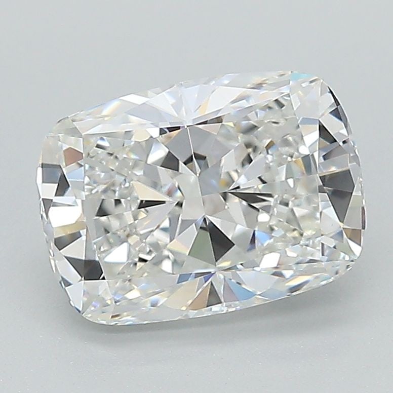 IGI 2.09ct Cushion Brilliant F VS1 - Loose Lab Diamond: IGI 2.09ct Cushion Brilliant F VS1 - Loose Lab Diamond This 2.09ct cushion brilliant loose lab diamond features an F color and VS1 clarity, with dimensions of 9.14L x 6.59W x 4.59H, certified by IGI.