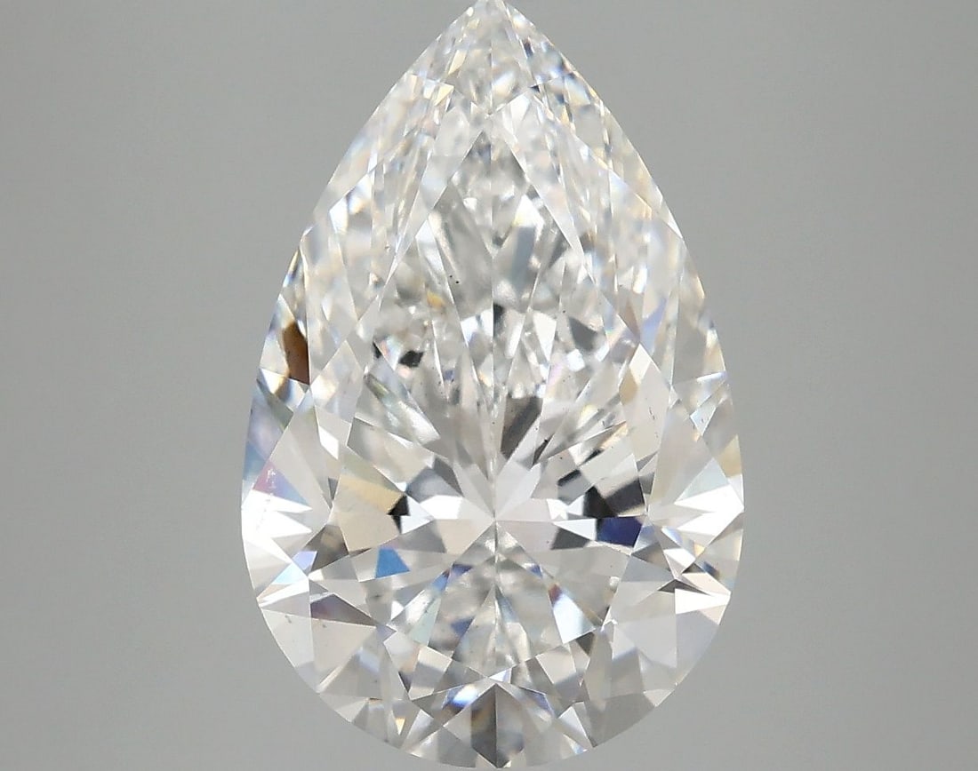 Loose Lab Diamond IGI Pear 4.78ct D VS2: Loose Lab Diamond IGI Pear 4.78ct D VS2 Loose Lab Diamond IGI Pear 4.78ct, Color: D, Clarity: VS2, with measurements of 14.71L x 9.5W x 5.82H and EX Polish and Symmetry. Item Specifics: Source: This I