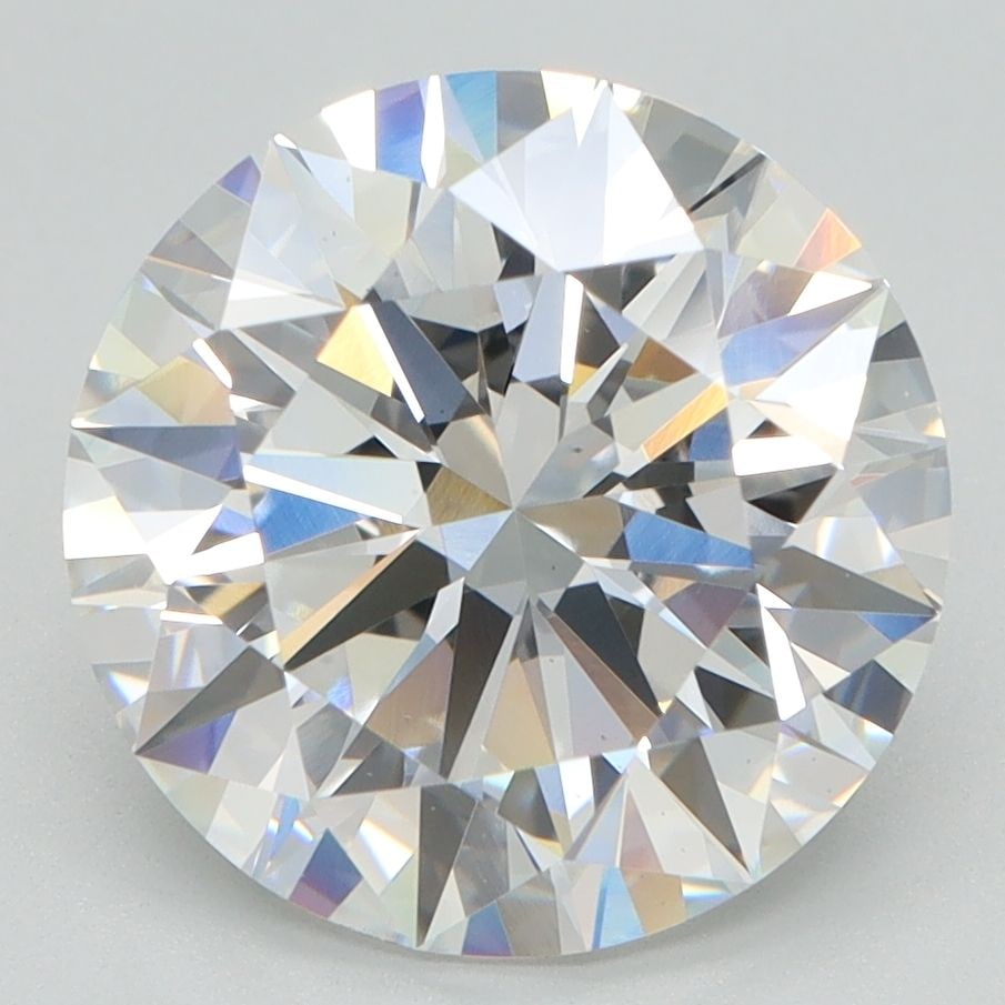 Loose Lab Diamond IGI Round 3.67ct E VS1 - Ideal: Loose Lab Diamond IGI Round 3.67ct E VS1 - Ideal Loose Lab Diamond IGI Round 3.67ct in E color with VS1 clarity. Certified by IGI, it features excellent polish and symmetry, measuring 9.9L x 9.94W x 6