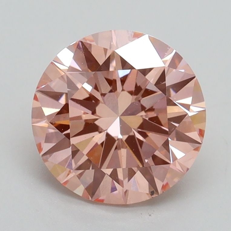 Loose Lab Diamond IGI Round 1.71ct Fancy Intense Pink VS2: Loose Lab Diamond IGI Round 1.71ct Fancy Intense Pink VS2 Loose Lab Diamond IGI Round, 1.71ct, Fancy Intense Pink, VS2 clarity, EX cut, polish, and symmetry, measurements 7.65L x 7.69W x 4.68H, certif