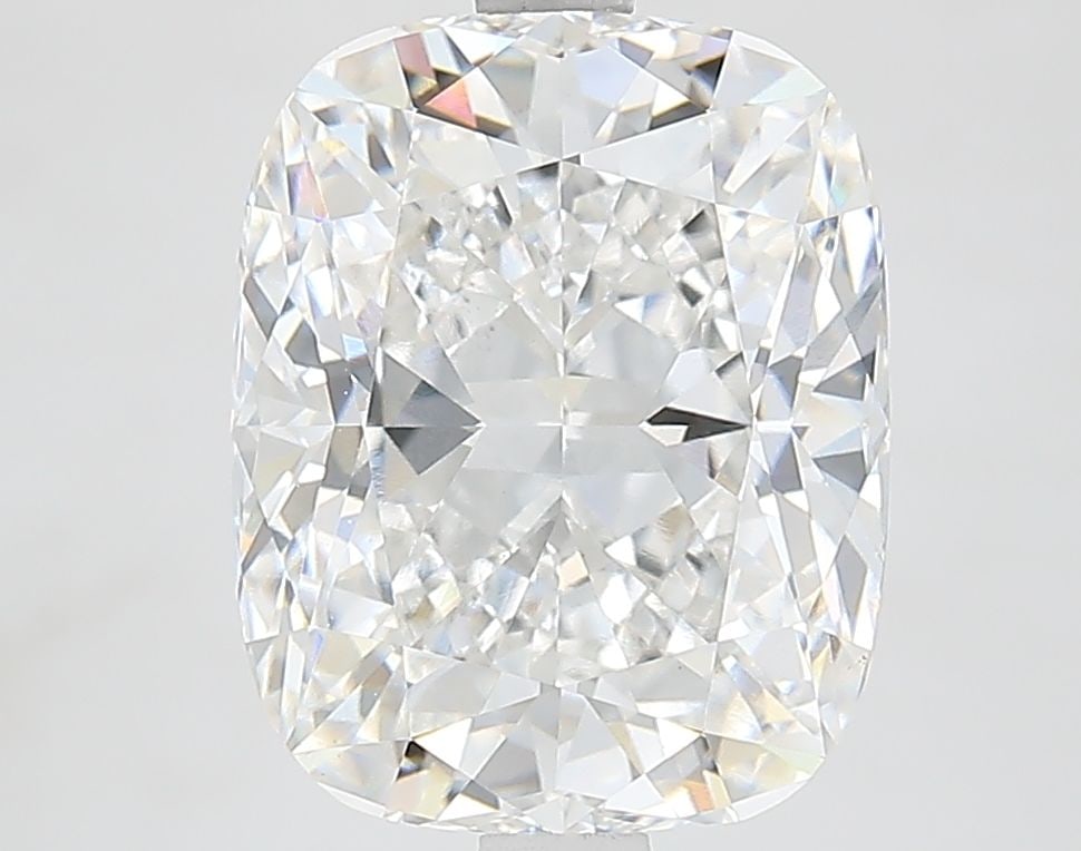 Loose Lab Diamond IGI Cushion Brilliant 4.51ct F VS1: Loose Lab Diamond IGI Cushion Brilliant 4.51ct F VS1 Loose lab-grown diamond IGI certified, cushion brilliant cut, 4.51ct, F color, VS1 clarity, with excellent polish and symmetry, measuring 10.97L x