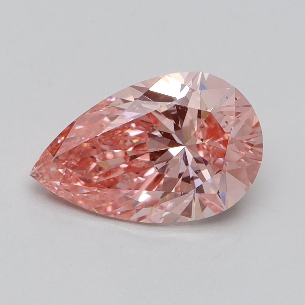 Loose Lab Diamond IGI Pear 1.72ct Fancy Vivid Pink VS2: Loose Lab Diamond IGI Pear 1.72ct Fancy Vivid Pink VS2 Loose lab-grown diamond, IGI certified, 1.72ct in a pear shape with fancy vivid pink color and VS2 clarity. It has excellent polish and symmetry