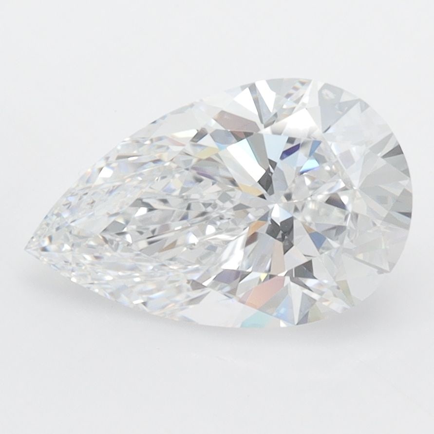 Loose Lab Diamond - IGI Pear 2.03ct D VVS1: Loose Lab Diamond - IGI Pear 2.03ct D VVS1 Loose Lab Diamond, IGI certified, Pear shape, 2.03ct, D color, VVS1 clarity, with excellent polish and symmetry, measuring 11.24 x 7.02 x 4.44 mm. Item Speci