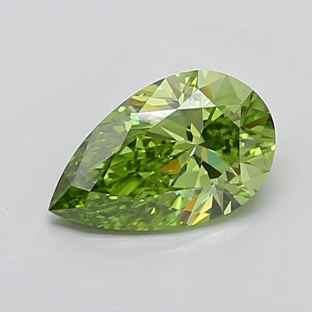 Loose Lab Diamond - IGI Pear 2.02ct Fancy Vivid Green VS2 (1 of 1)