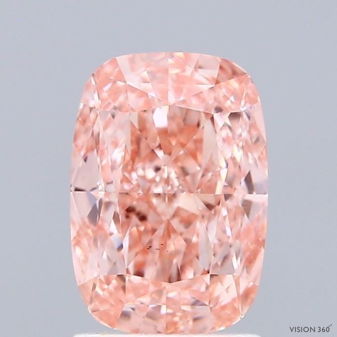 Cushion Modified IGI 2.03ct Fancy Vivid Pink VS1 - Loose Lab Diamond: Cushion Modified IGI 2.03ct Fancy Vivid Pink VS1 - Loose Lab Diamond Cushion Modified Loose Lab Diamond at 2.03ct, with Fancy Vivid Pink color, VS1 clarity, excellent polish and symmetry, certified by