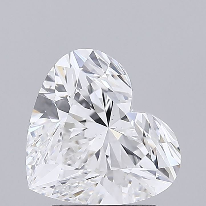 Loose Lab Diamond IGI Heart 2.07ct E VS2: Loose Lab Diamond IGI Heart 2.07ct E VS2 Loose Lab Diamond IGI Heart 2.07ct E VS2, certified by IGI, with EX Polish and EX Symmetry, measuring 7.67L x 8.68W x 5.39H. Item Specifics: Source: This Is A