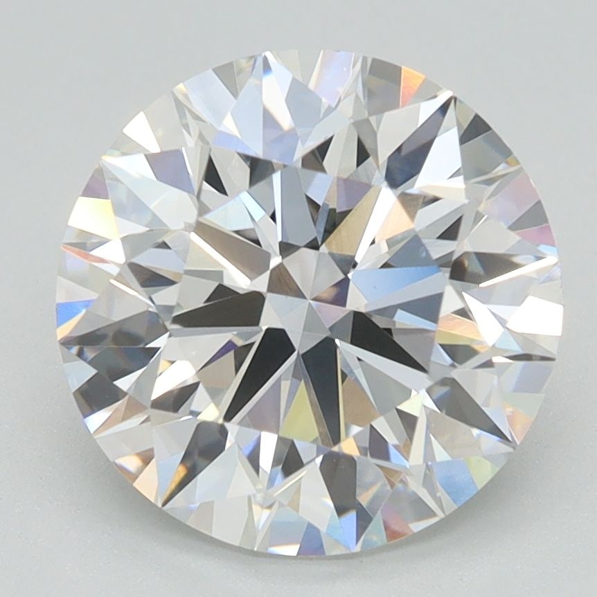 Ideal Loose Lab Diamond IGI Round 2.84ct E VS1: Ideal Loose Lab Diamond IGI Round 2.84ct E VS1 Ideal Loose Lab Diamond IGI Round, 2.84ct, E color, VS1 clarity, featuring ideal cut, excellent polish and symmetry, measures 8.99L x 9.05W x 5.59H, cert