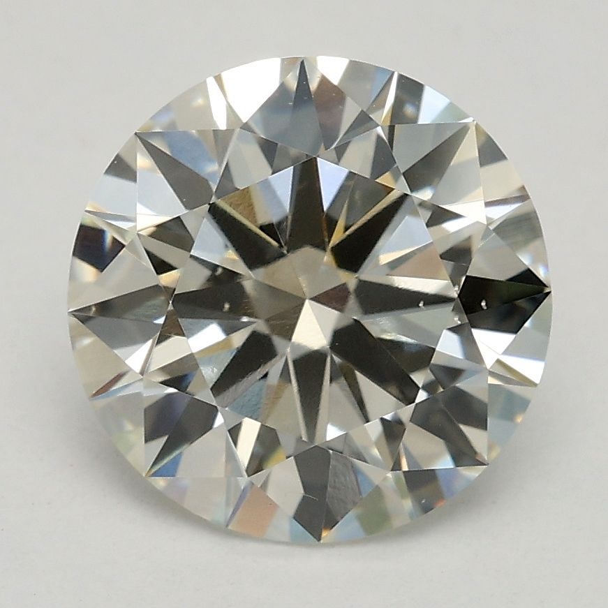 Loose Lab Diamond IGI Round 2.08ct J VS1: Loose Lab Diamond IGI Round 2.08ct J VS1 This 2.08ct round loose lab diamond, featuring J color and VS1 clarity, has excellent polish and symmetry, certified by IGI with dimensions of 8.33L x 8.38W x