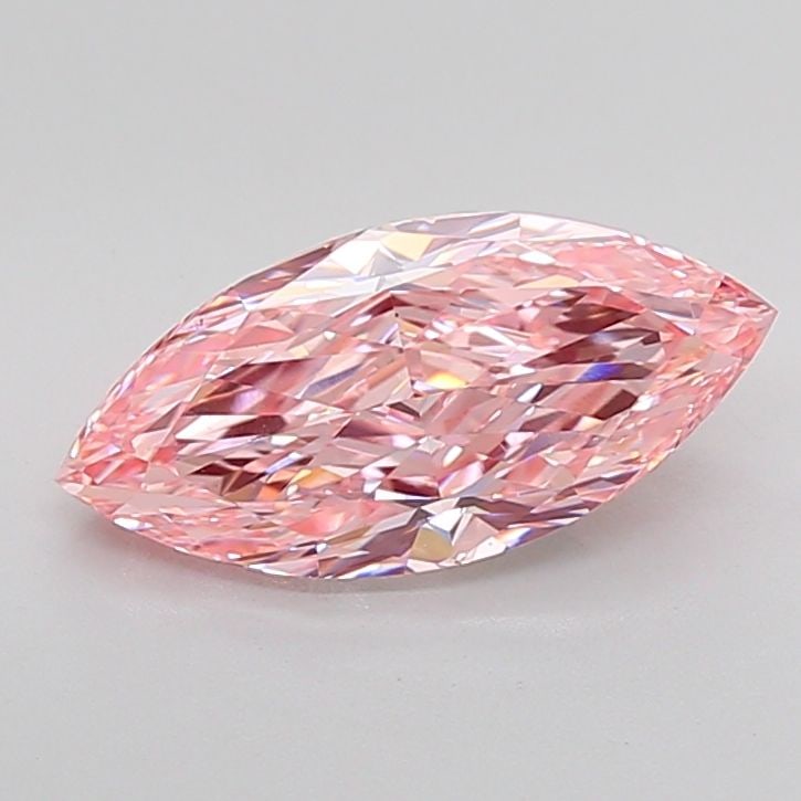 Loose Lab Diamond IGI Marquise 2.76ct Fancy Intense Pink VS1: Loose Lab Diamond IGI Marquise 2.76ct Fancy Intense Pink VS1 This 2.76ct Fancy Intense Pink lab-grown diamond boasts VS1 clarity and is IGI certified, with measurements of 14.56L x 6.86W x 4.29H. Item