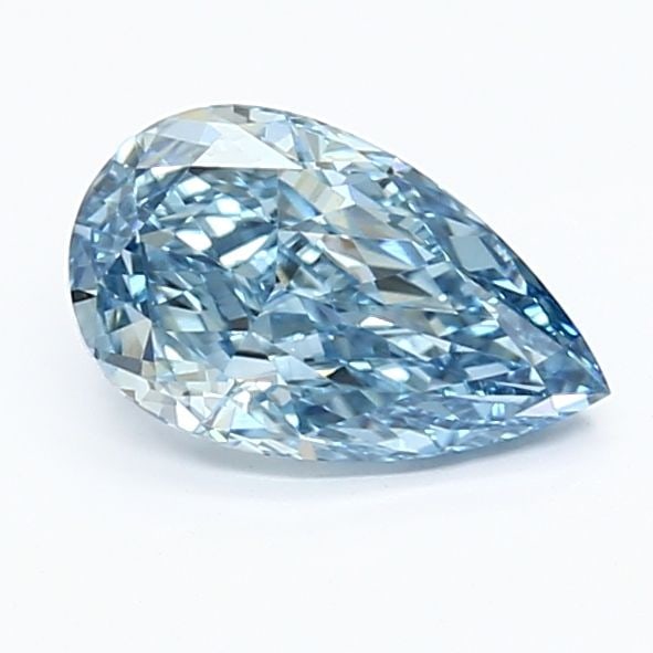 Loose Lab Diamond IGI Pear 1.07ct Fancy Vivid Blue VVS2: Loose Lab Diamond IGI Pear 1.07ct Fancy Vivid Blue VVS2 Loose Lab Diamond IGI Pear 1.07ct Fancy Vivid Blue VVS2, polished to VG standards, measuring 8.85L x 5.34W x 3.27H, certified by IGI. Item Speci