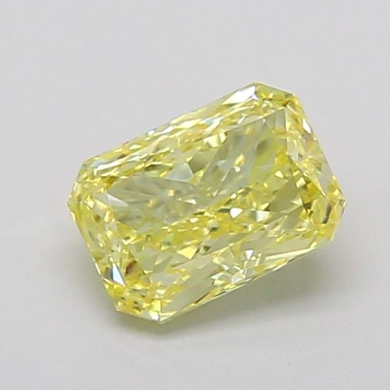 Loose Lab Diamond IGI Radiant 1.0ct Fancy Intense Yellow VVS2: Loose Lab Diamond IGI Radiant 1.0ct Fancy Intense Yellow VVS2 Loose Lab Diamond IGI Radiant, 1.0 carat, Fancy Intense Yellow Color, Clarity VVS2, with excellent Polish and Symmetry, certified by IGI.