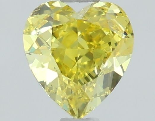 Loose Lab Diamond IGI Heart 1.13ct Fancy Vivid Yellow VS1: Loose Lab Diamond IGI Heart 1.13ct Fancy Vivid Yellow VS1 Loose Lab Diamond IGI Heart, 1.13ct, Fancy Vivid Yellow, VS1 clarity, with VG polish and symmetry, measuring 6.33L x 5.84W x 4.04H, certified