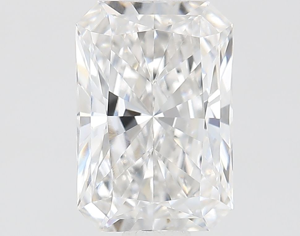 Loose Lab Diamond IGI Radiant 1.03ct F VVS2: Loose Lab Diamond IGI Radiant 1.03ct F VVS2 The 1.03ct Loose Lab Diamond is IGI certified, showcasing an F color and VVS2 clarity, with excellent polish and symmetry, measuring 7.35L x 4.99W x 3.3H. I