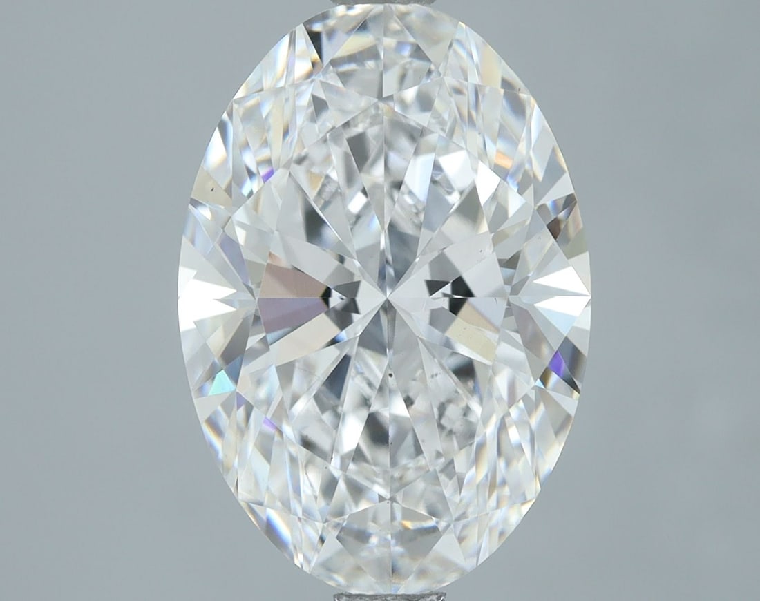 Loose Lab Diamond IGI Oval 3.18ct E VS2: Loose Lab Diamond IGI Oval 3.18ct E VS2 Loose Lab Diamond IGI Oval 3.18ct with a Color grade of E and Clarity grade of VS2, featuring Excellent Polish and Symmetry, certified by IGI. Item Specifics: S