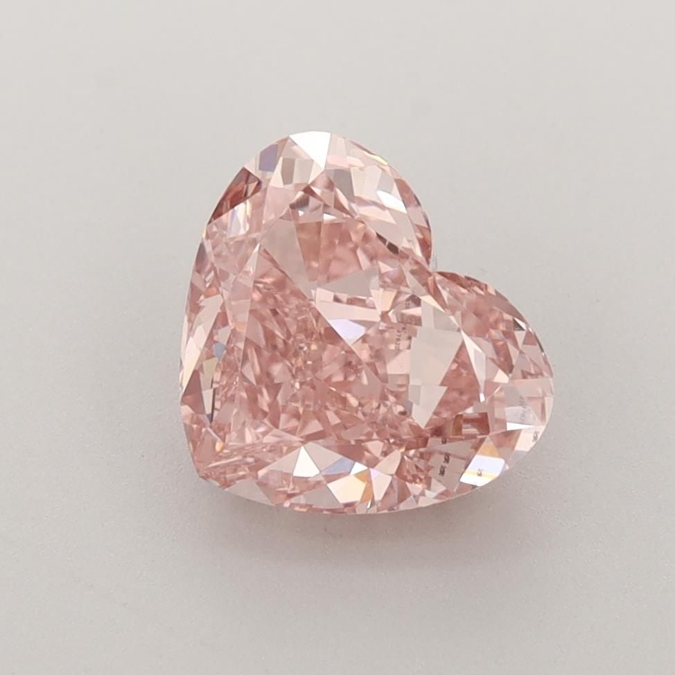 Loose Lab Diamond 2.17ct Fancy Vivid Pink VS1 - IGI Heart: Loose Lab Diamond 2.17ct Fancy Vivid Pink VS1 - IGI Heart Loose Lab Diamond 2.17ct in Fancy Vivid Pink color with VS1 clarity, featuring Excellent Polish and Very Good Symmetry, certified by IGI. Item