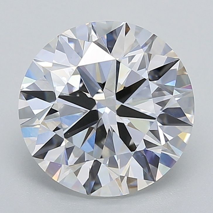Loose Lab Diamond IGI Round 3.01ct E VVS2: Loose Lab Diamond IGI Round 3.01ct E VVS2 Loose Lab Diamond IGI Round, 3.01ct, Color E, Clarity VVS2, with Excellent Cut, Polish, and Symmetry; measurements 9.17L x 9.25W x 5.65H, certified by IGI. It