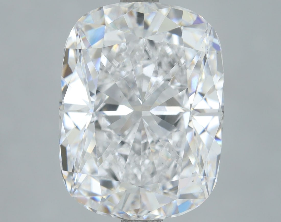 Loose Lab Diamond IGI Cushion Brilliant 4.02ct D VS2: Loose Lab Diamond IGI Cushion Brilliant 4.02ct D VS2 Loose Lab Diamond IGI Cushion Brilliant, 4.02ct, Color D, VS2 clarity, featuring EX polish and EX symmetry. IGI certified, measuring 11.02L x 8.29W