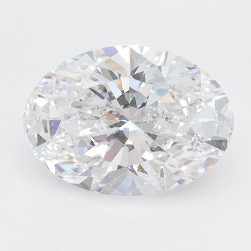 Loose Lab Diamond IGI Oval 2.06ct D IF: Loose Lab Diamond IGI Oval 2.06ct D IF Loose Lab Diamond IGI Oval weighing 2.06ct, Color D, Clarity IF, with Excellent Polish and Symmetry. Certified by IGI, measuring 10.09L x 7.17W x 4.53H. Item Spe