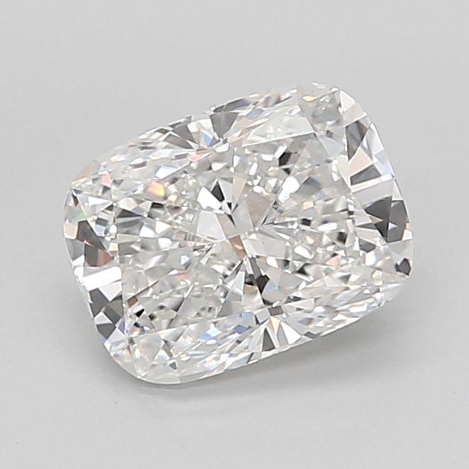 Loose Lab Diamond IGI Cushion Modified 2.53ct E VS1: Loose Lab Diamond IGI Cushion Modified 2.53ct E VS1 Loose Lab Diamond IGI Cushion Modified 2.53ct E VS1, created in a lab, featuring excellent polish and symmetry, measuring 9.37L x 7.07W x 4.73H, cer