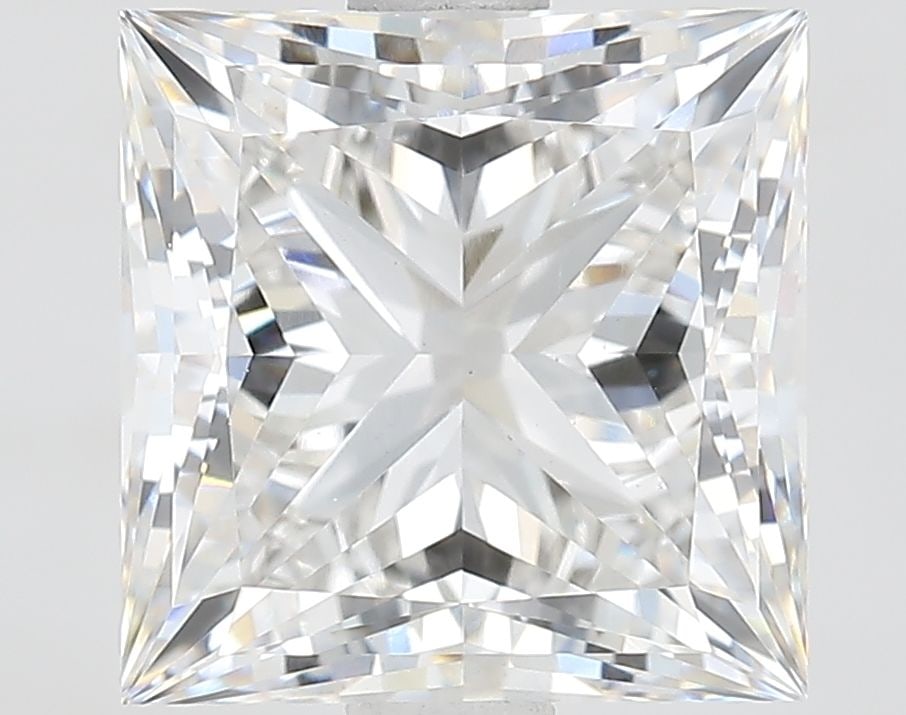 Loose Lab Diamond IGI Princess 2.64ct F VVS2: Loose Lab Diamond IGI Princess 2.64ct F VVS2 Loose Lab Diamond IGI Princess 2.64ct F VVS2 with a color grade of F and clarity of VVS2, measuring 7.49L x 7.4W x 5.24H, certified by IGI. Item Specifics: