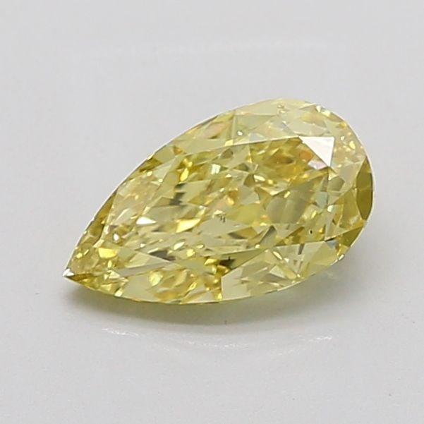 Loose Lab Diamond IGI Pear 1.51ct Fancy Yellow VS1: Loose Lab Diamond IGI Pear 1.51ct Fancy Yellow VS1 Loose Lab Diamond IGI Pear, 1.51ct, Fancy Yellow, VS1 clarity, with EX polish and symmetry; measures 9.77L X 5.59W X 3.75H, certified by IGI. Item Sp
