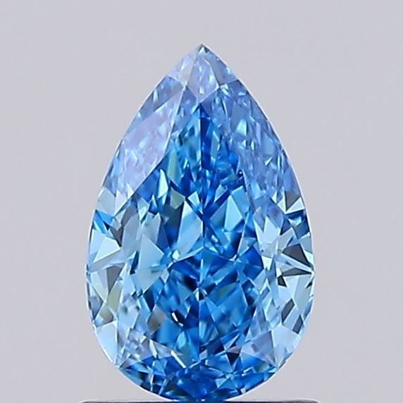 Loose Lab Diamond IGI Pear 1.02ct Fancy Vivid Blue VVS2: Loose Lab Diamond IGI Pear 1.02ct Fancy Vivid Blue VVS2 Loose Lab Diamond IGI Pear 1.02ct, Fancy Vivid Blue, VVS2 clarity, with excellent polish and very good symmetry, certified by IGI. Item Specific