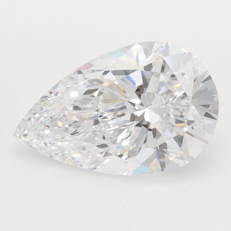 Loose Lab Diamond 2.0ct IGI Pear D VVS1: Loose Lab Diamond 2.0ct IGI Pear D VVS1 Loose lab-grown diamond, IGI certified, weighing 2.0 ct with a pear cut, color D, clarity VVS1, featuring excellent polish and symmetry. Measurements are 11.26L
