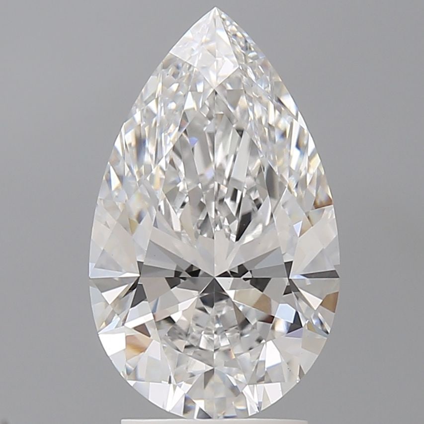 Pear IGI 3.09ct D VS1 - Loose Lab Diamond: Pear IGI 3.09ct D VS1 - Loose Lab Diamond Loose lab-grown pear diamond of 3.09ct, featuring a D color grade and VS1 clarity. Certified by IGI, it measures 13.19L x 7.99W x 4.96H mm. Item Specifics: So