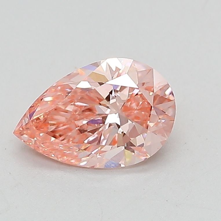 Loose Lab Diamond IGI Pear 1.0ct Fancy Vivid Pink VS1: Loose Lab Diamond IGI Pear 1.0ct Fancy Vivid Pink VS1 Loose Lab Diamond IGI Pear 1.0ct Fancy Vivid Pink VS1, characterized by excellent polish and symmetry, with dimensions of 8.43L x 5.52W x 3.51H. I
