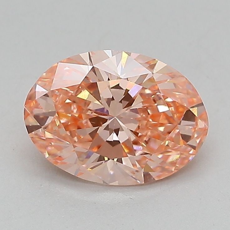 Loose Lab Diamond 1.41ct Oval Fancy Vivid Pink VS2: Loose Lab Diamond 1.41ct Oval Fancy Vivid Pink VS2 Loose lab-grown diamond of 1.41ct, showcasing a Fancy Vivid Pink hue and VS2 clarity, certified by IGI, with excellent polish and symmetry. Item Spec