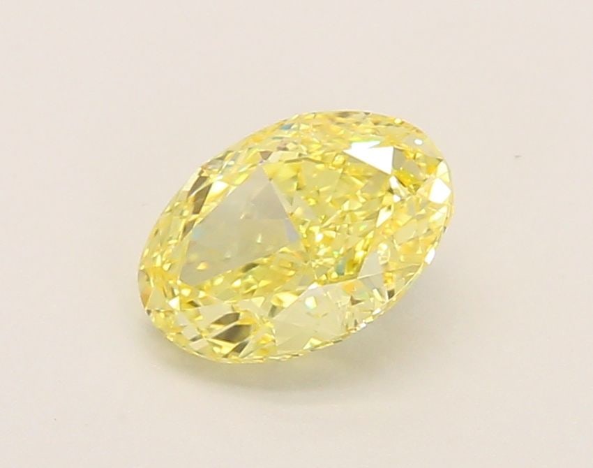 Loose Lab Diamond IGI Oval 1.13ct Fancy Intense Yellow VS2: Loose Lab Diamond IGI Oval 1.13ct Fancy Intense Yellow VS2 1.13ct Loose Lab Diamond in an Oval cut, Fancy Intense Yellow color, VS2 clarity, featuring EX Polish and EX Symmetry; IGI certified. Item Sp