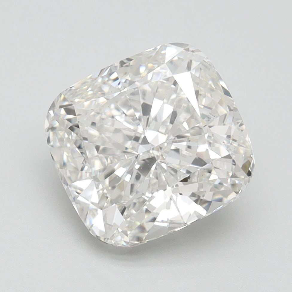 Loose Lab Diamond IGI Cushion Brilliant 3.01ct G VS1: Loose Lab Diamond IGI Cushion Brilliant 3.01ct G VS1 Loose Lab Diamond IGI Cushion Brilliant 3.01ct, G color, VS1 clarity with excellent polish and symmetry, measurements are 8.55L x 8.09W x 5.05H. It