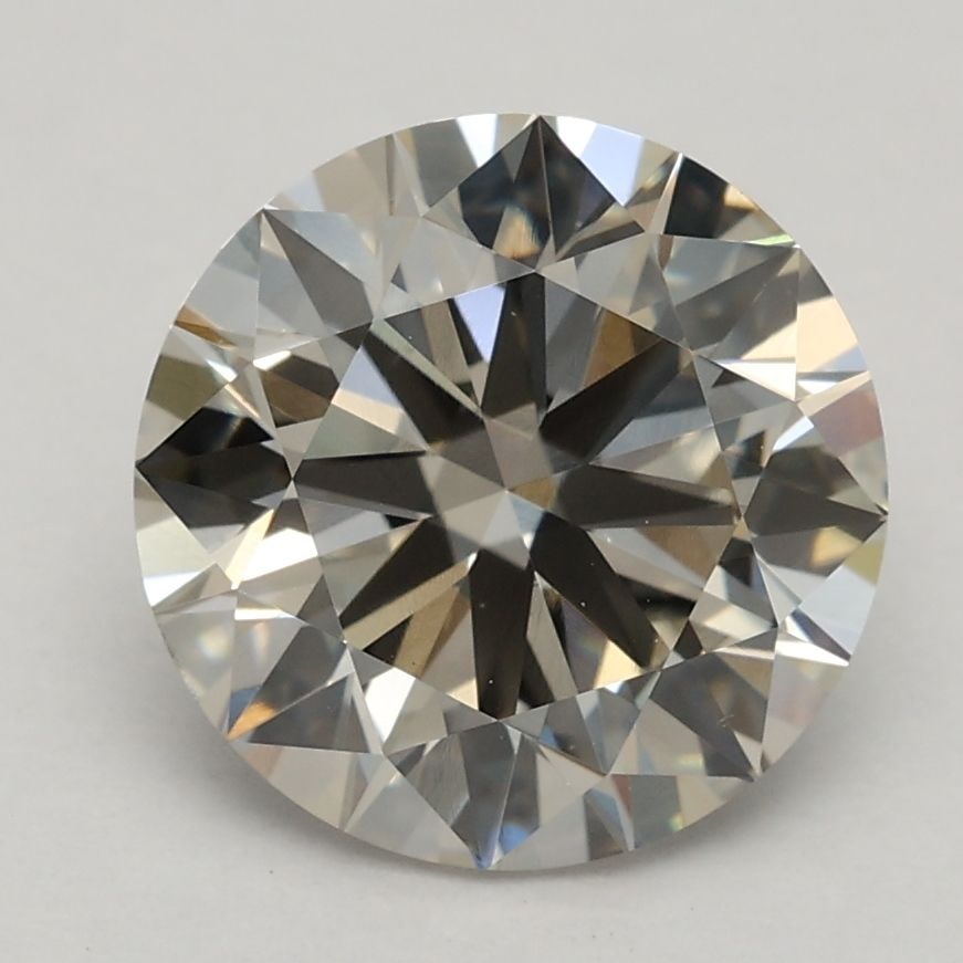Loose Lab Diamond IGI Round 2.07ct K VS1 - Ideal: Loose Lab Diamond IGI Round 2.07ct K VS1 - Ideal Loose Lab Diamond IGI Round, 2.07ct, Color K, Clarity VS1, featuring Excellent Polish and Symmetry. Certified by IGI, with measurements of 8.19L x 8.2W